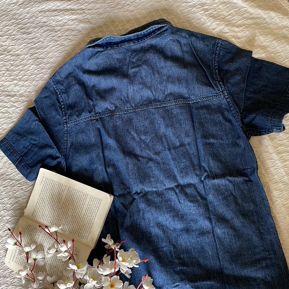 FLAT Rs. 500/- Men’s Denim shirt half sleeves - Picture 4 of 4